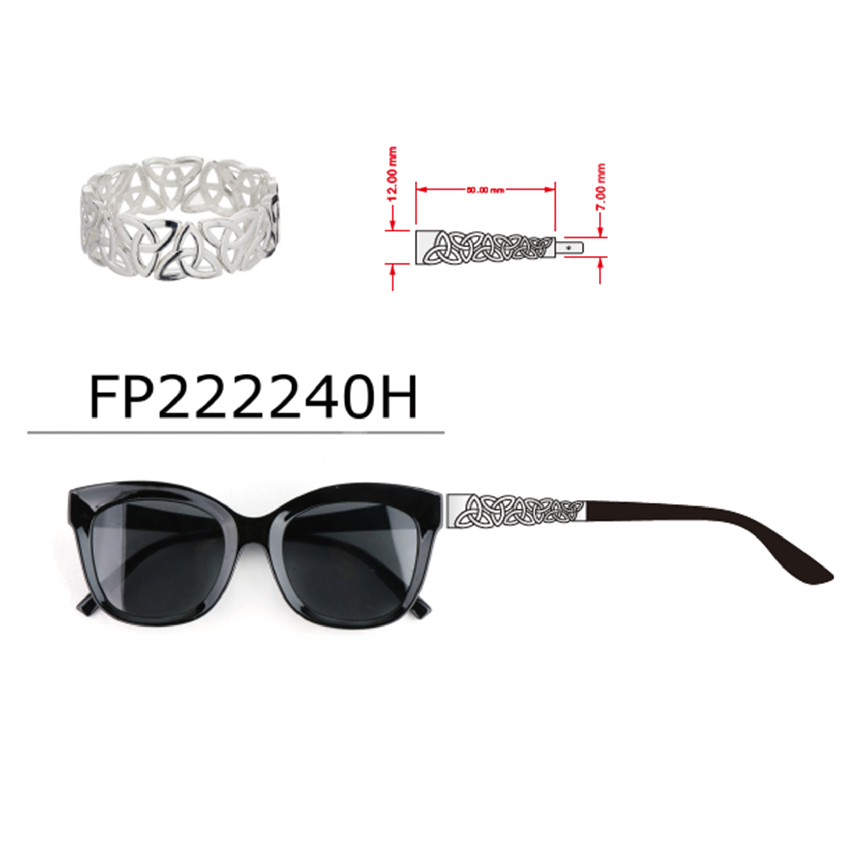 Custom Sunglasses Manufacturers Designing Sunglasses with Jewelry Elements
