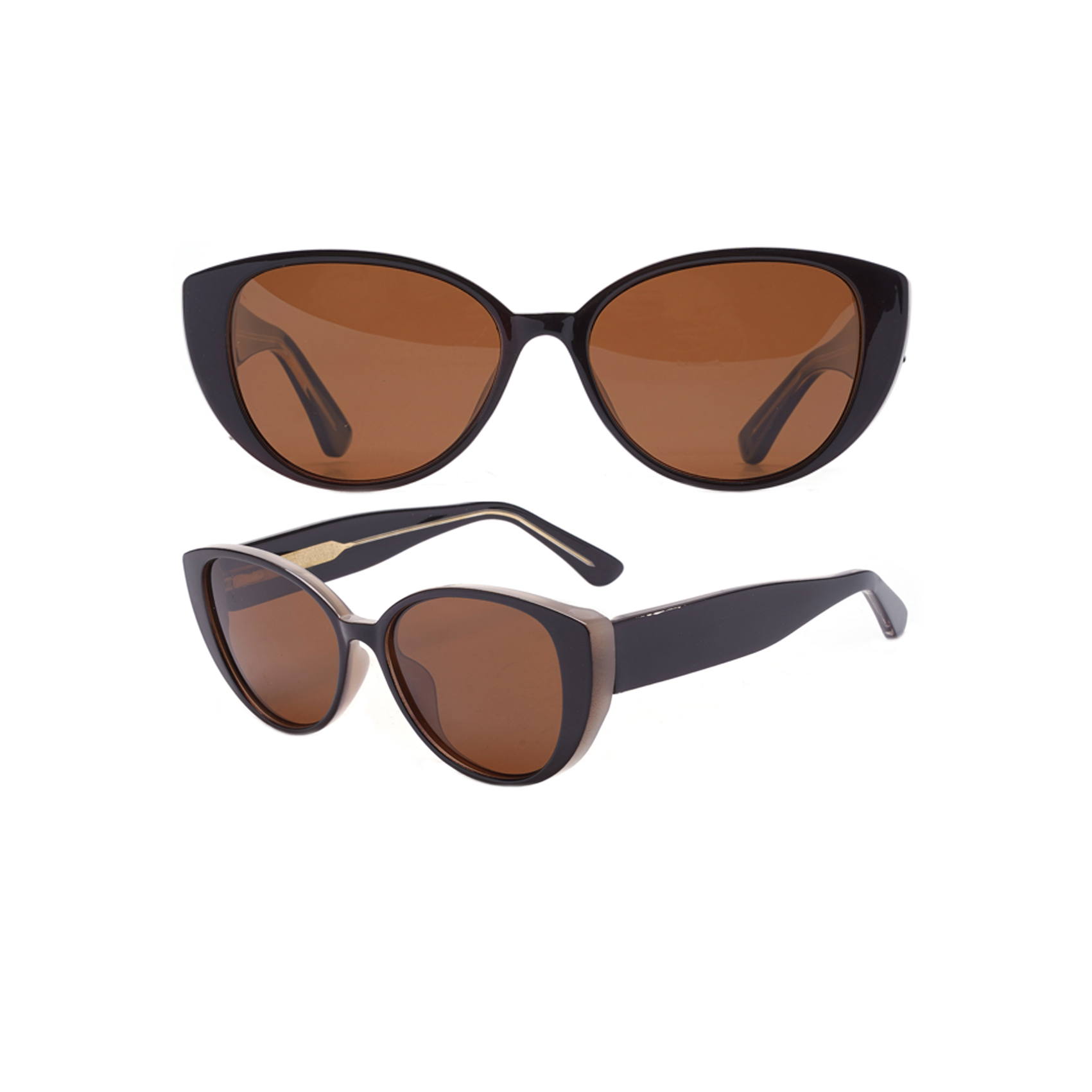 Classic Chunky Reflective Cat Eye Sunglasses Custom Sunglasses Manufacturers