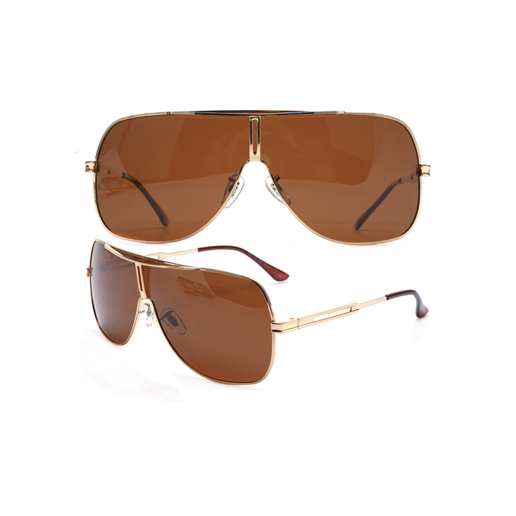 Classic Integrated Aviator Sunglasses Forever New Sunglasses