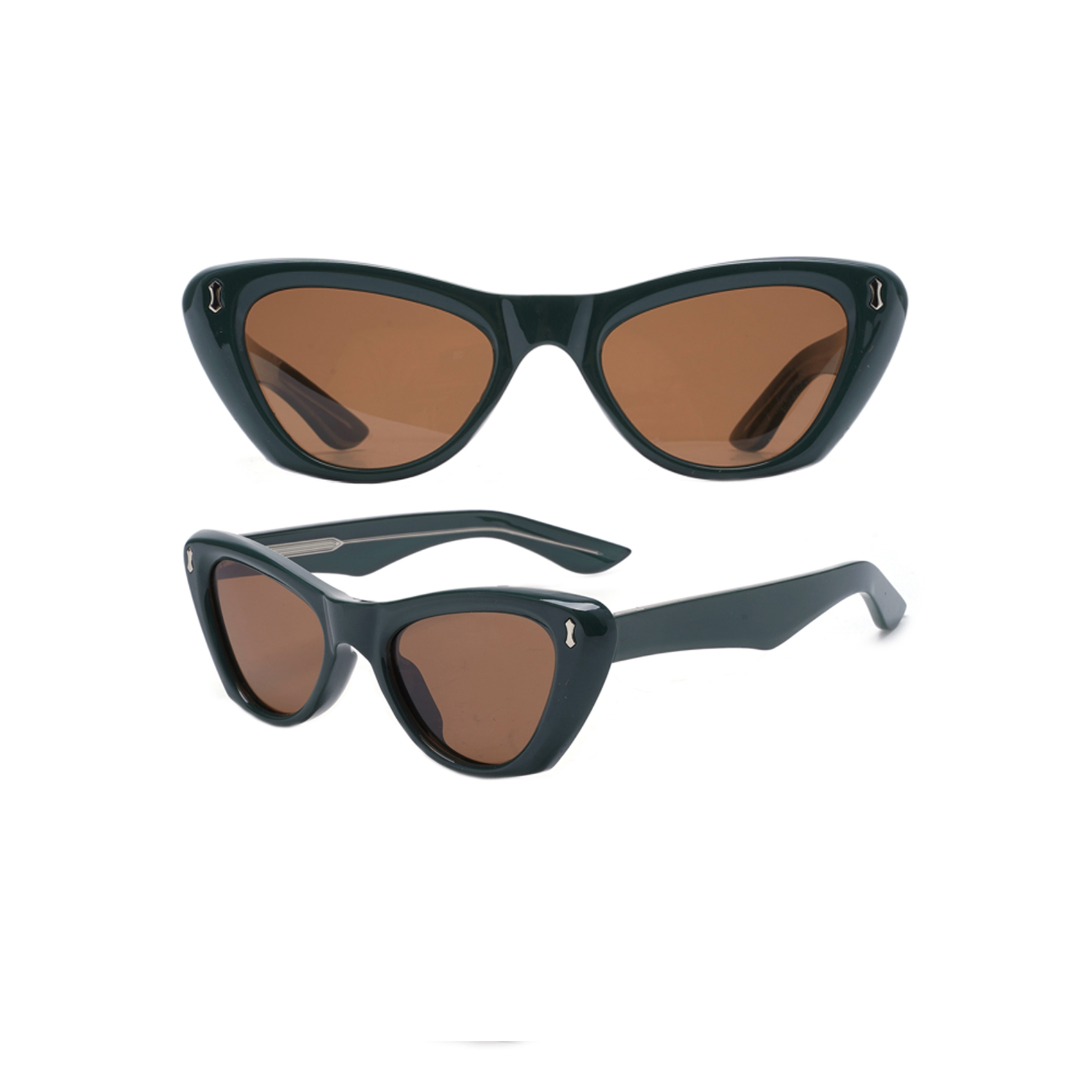 Fashionable Reflective Cat Eye Sunglasses Custom Sunglasses Manufacturers