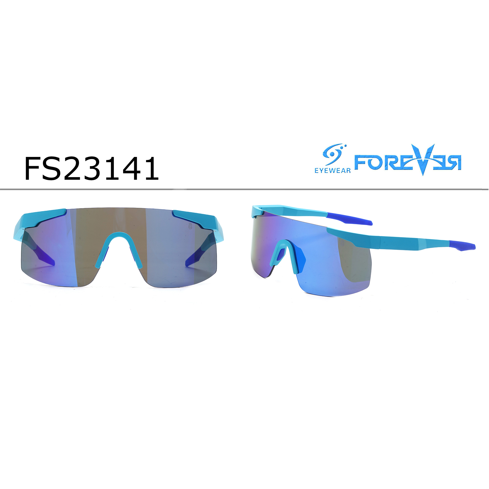 Fashionable Rectangle Rimless Sport Sunglasses Futuristic Sunglasses Designer