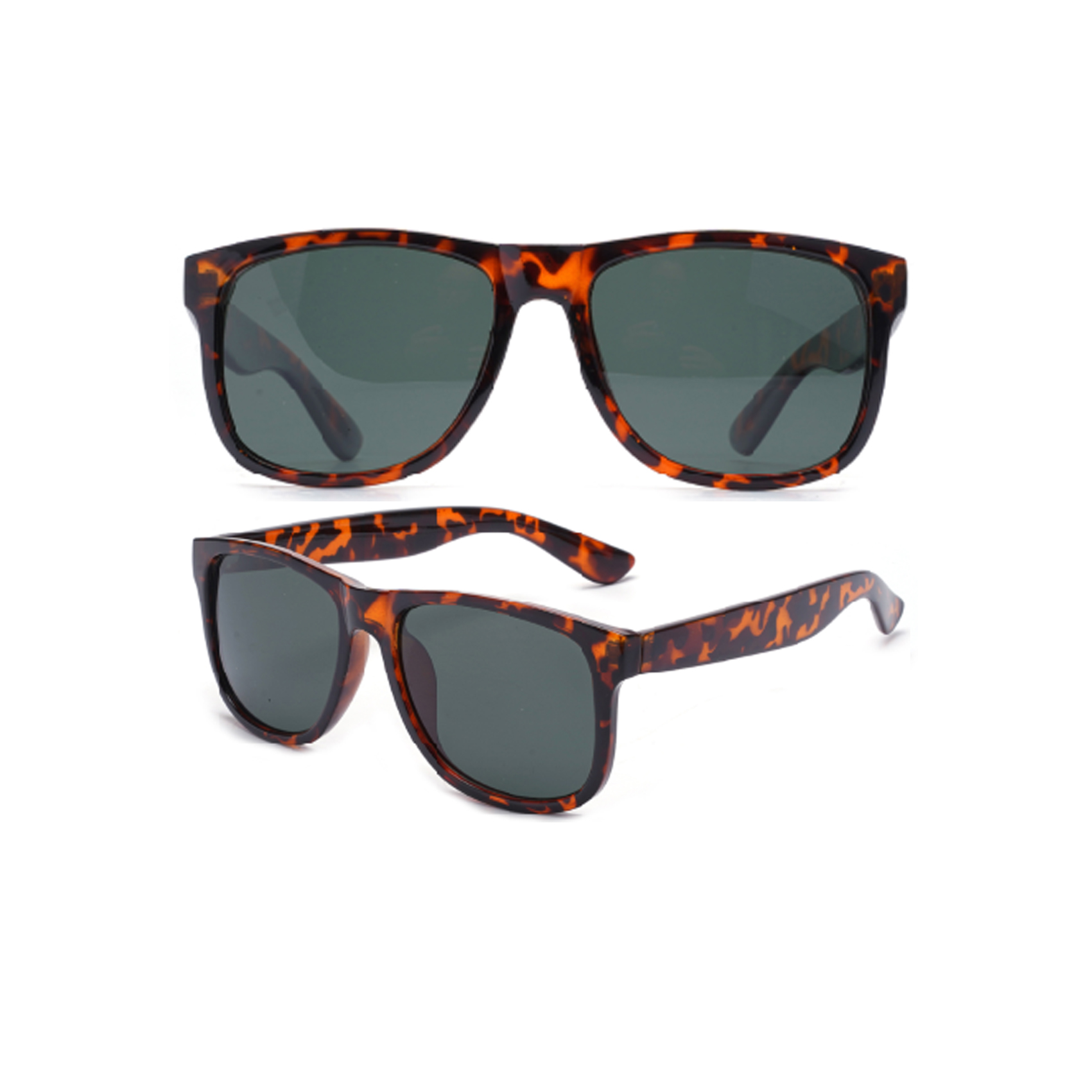 Vintage Classic Squared Leopard Print Sunglasses Wholesale Vintage Sunglasses