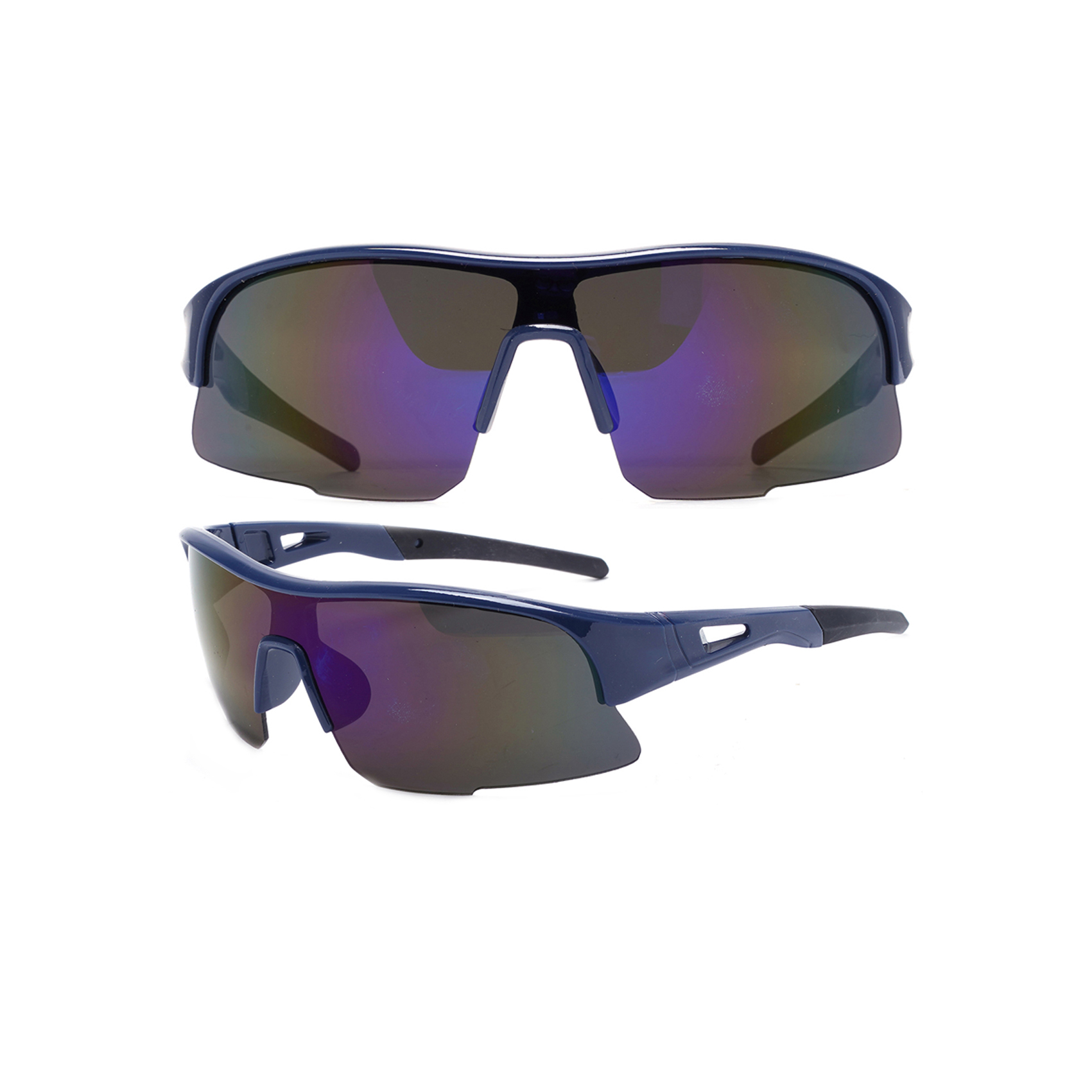 Semi-rimless Imaginative Irregular Sports Sunglasses Custom Sport Sunglasses