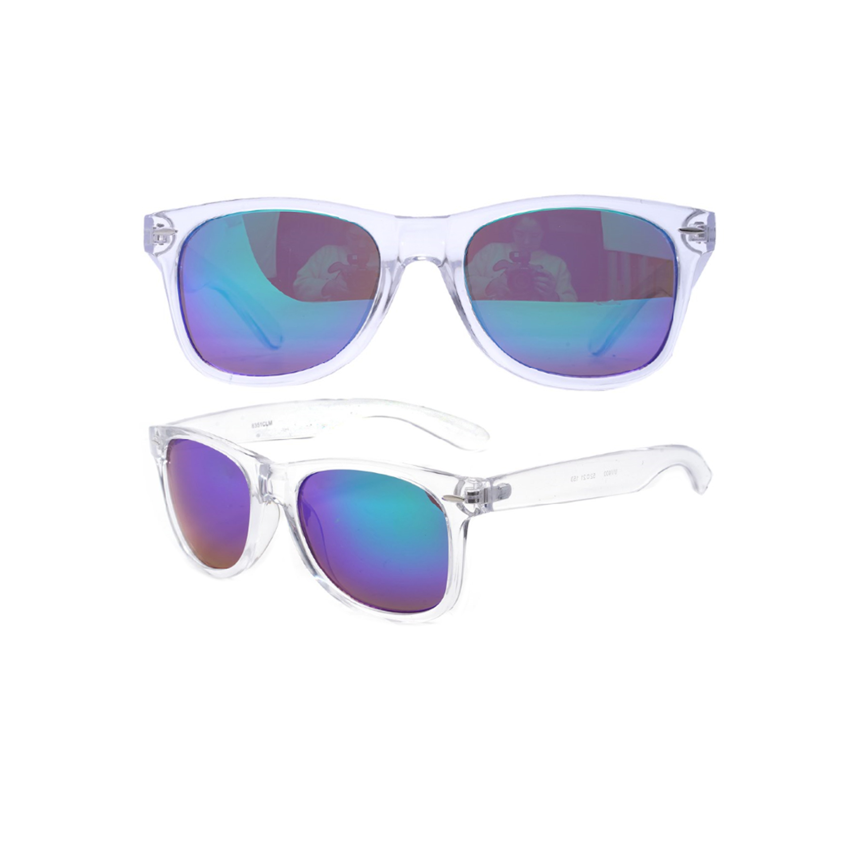 Simple Wayfarer White Sunglasses Best Sunglasses Manufacturer in China