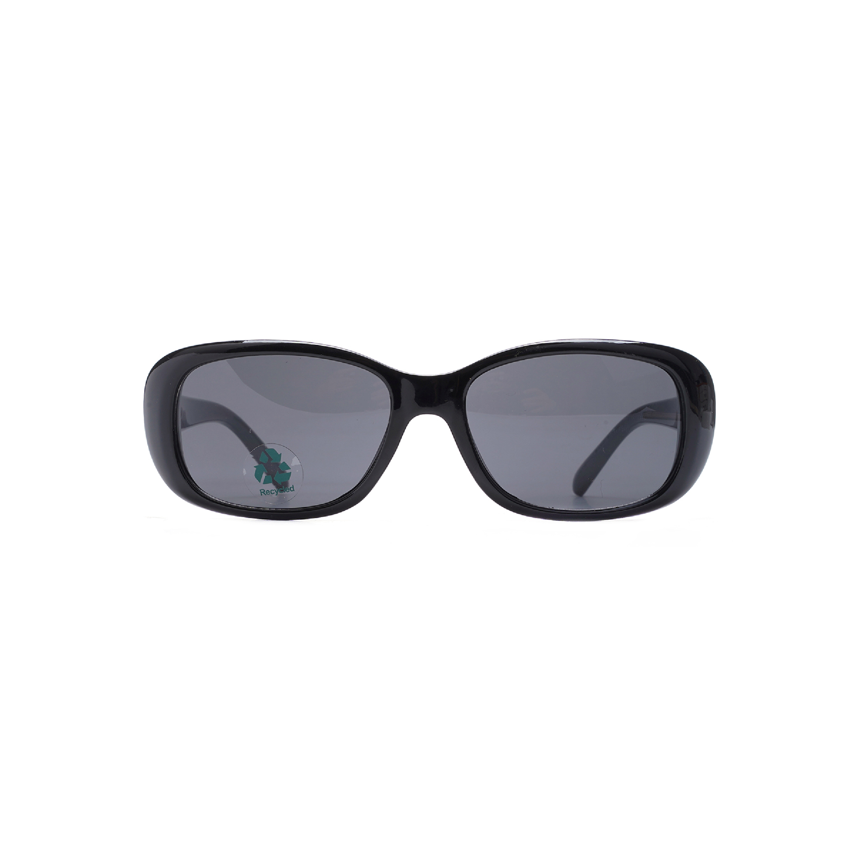 Stylish Designer Rectangular Sunglasses with Jewelry Elements Recycled Plastic Sunglasses Wholesale