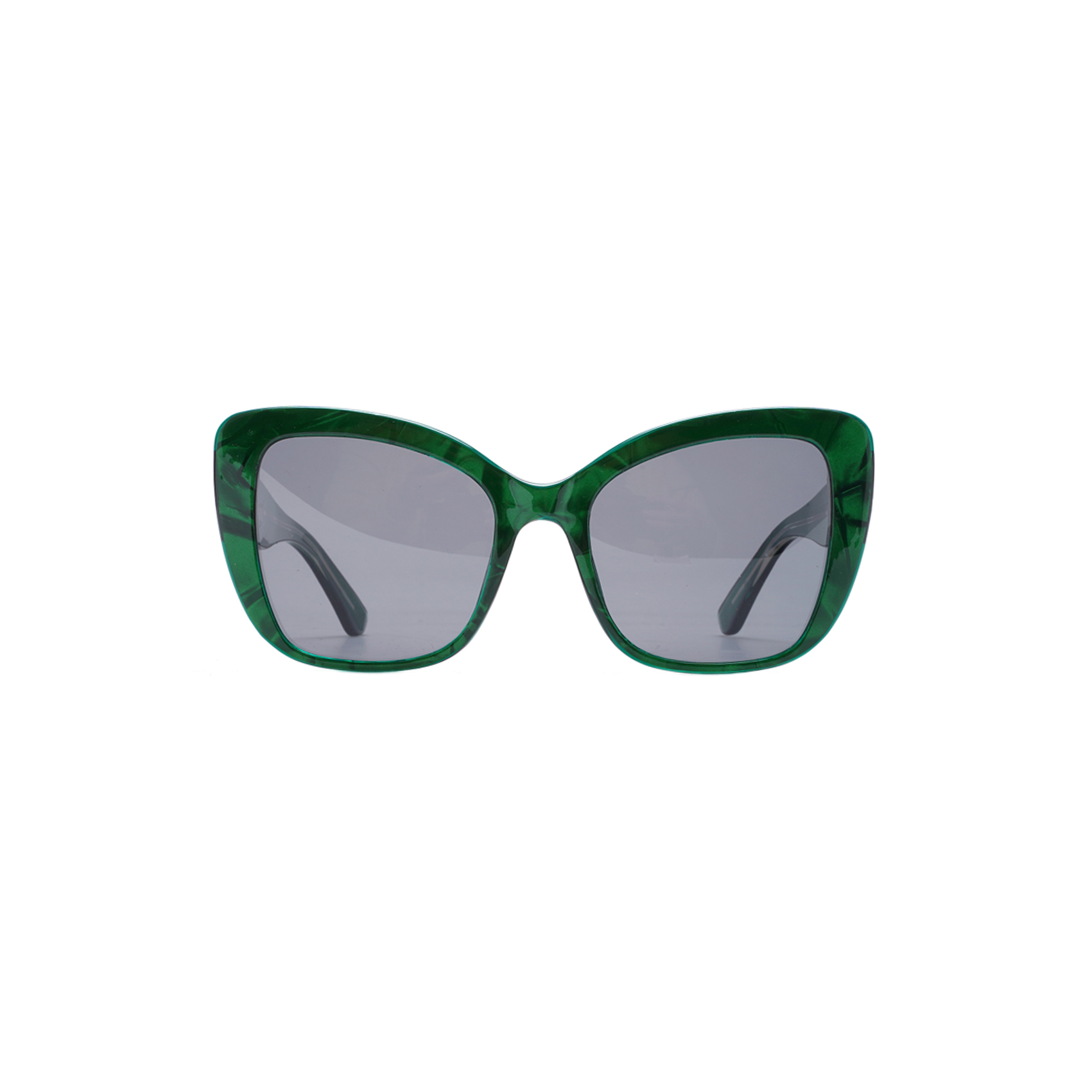 Trendy Fashionable Emerald Cat Eye Sunglasses Custom Sunglasses Manufacturers