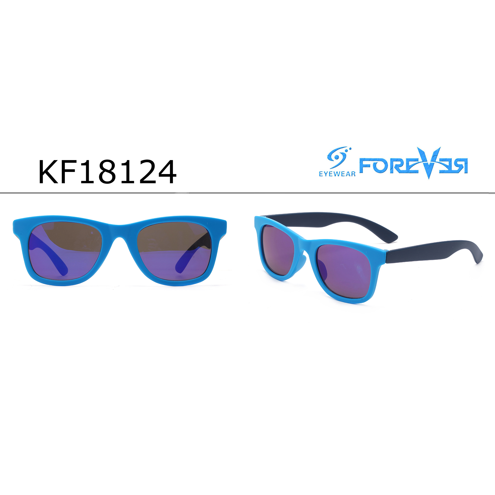 Blue Wayfarer Sunglasses Kids Classic Style Kids Sunglasses Bulk