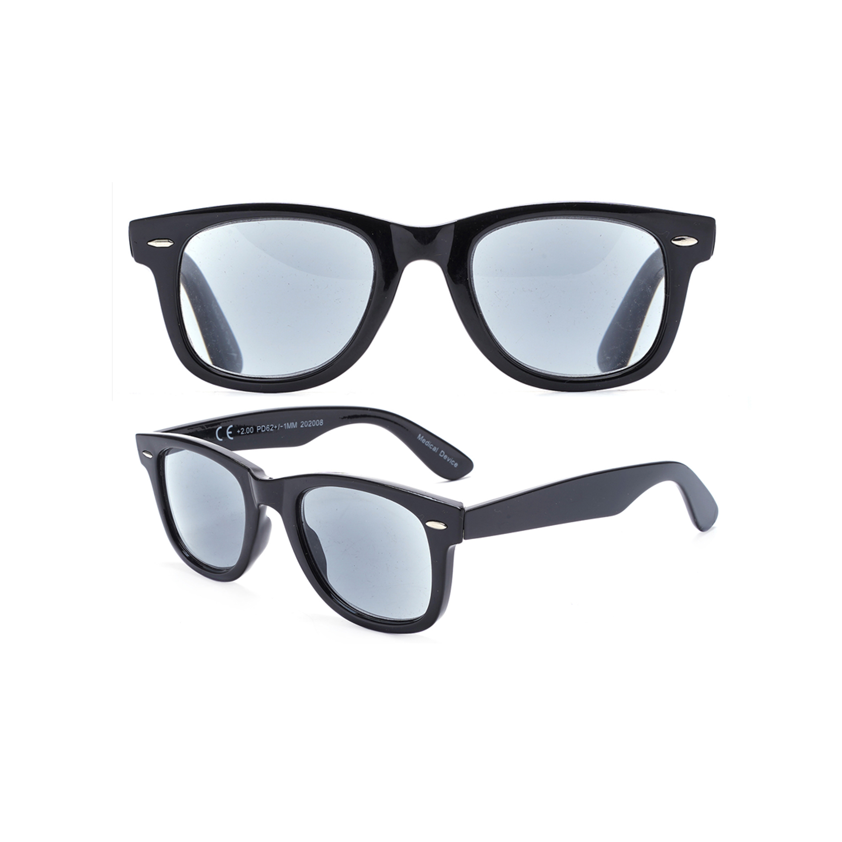 Classic Mature Flat-top New Wayfarer Sunglasses Designer Sunglasses in Bulk