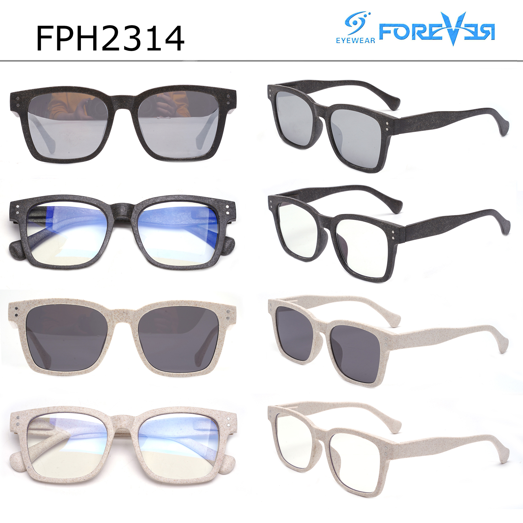 Classic Vintage Environmentally Friendly Eyeglasses Eco Friendly Glasses Brands