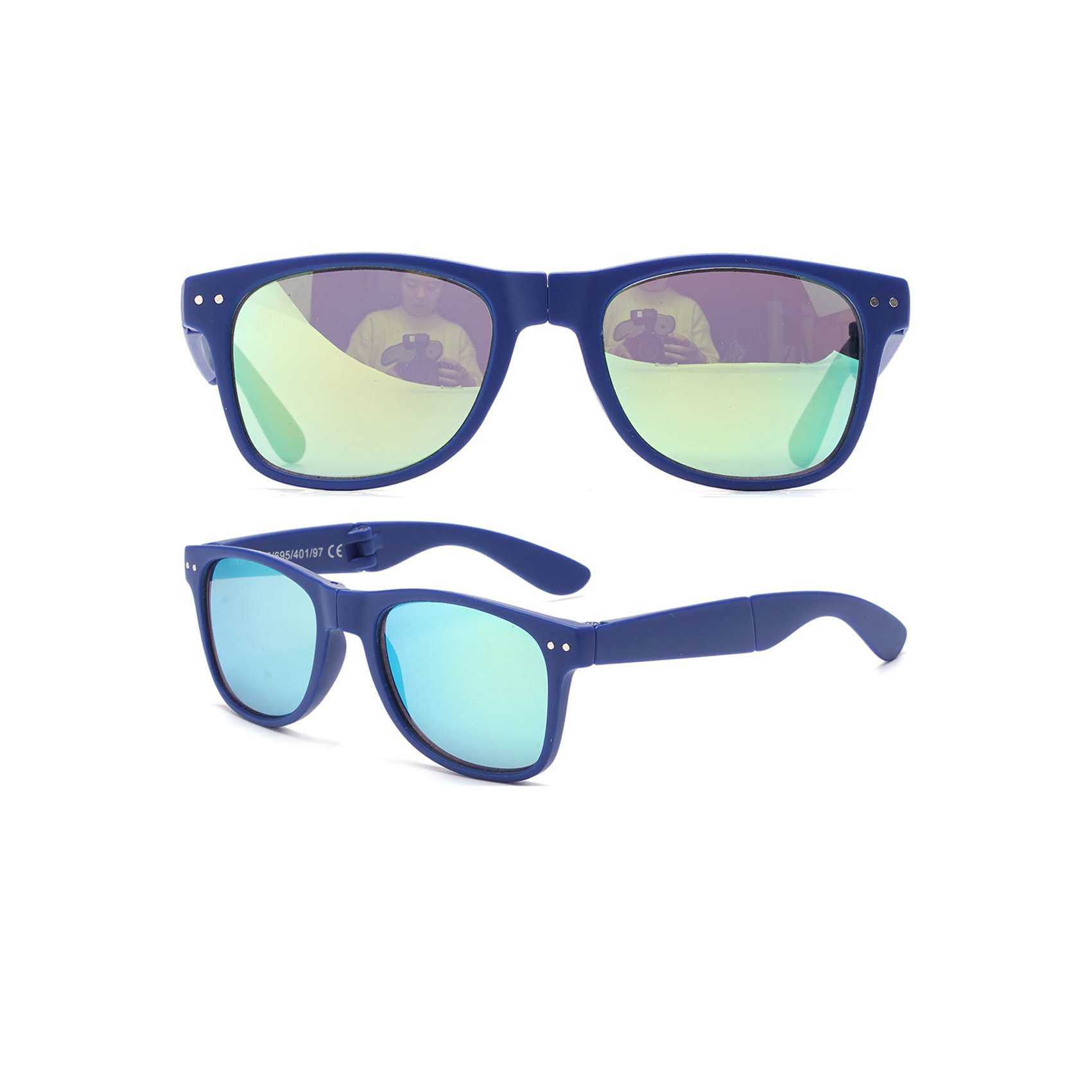 Durable Easy Folding Wayfarer Sunglasses Sunglasses for Kids Custom Kids Sunglasses