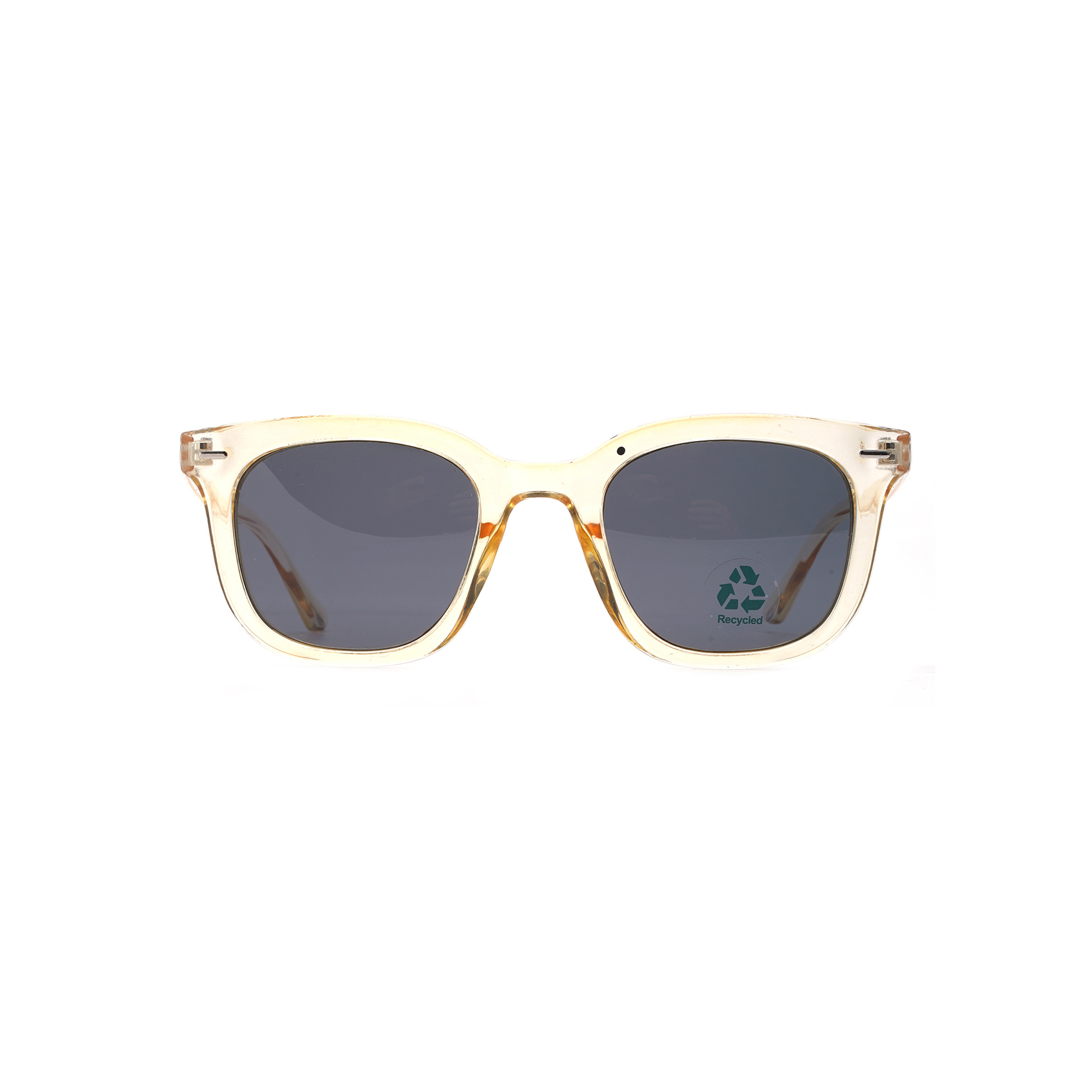 Exquisite Retro Squared Chunky Square Sunglasses Recycled Plastic Sunglasses