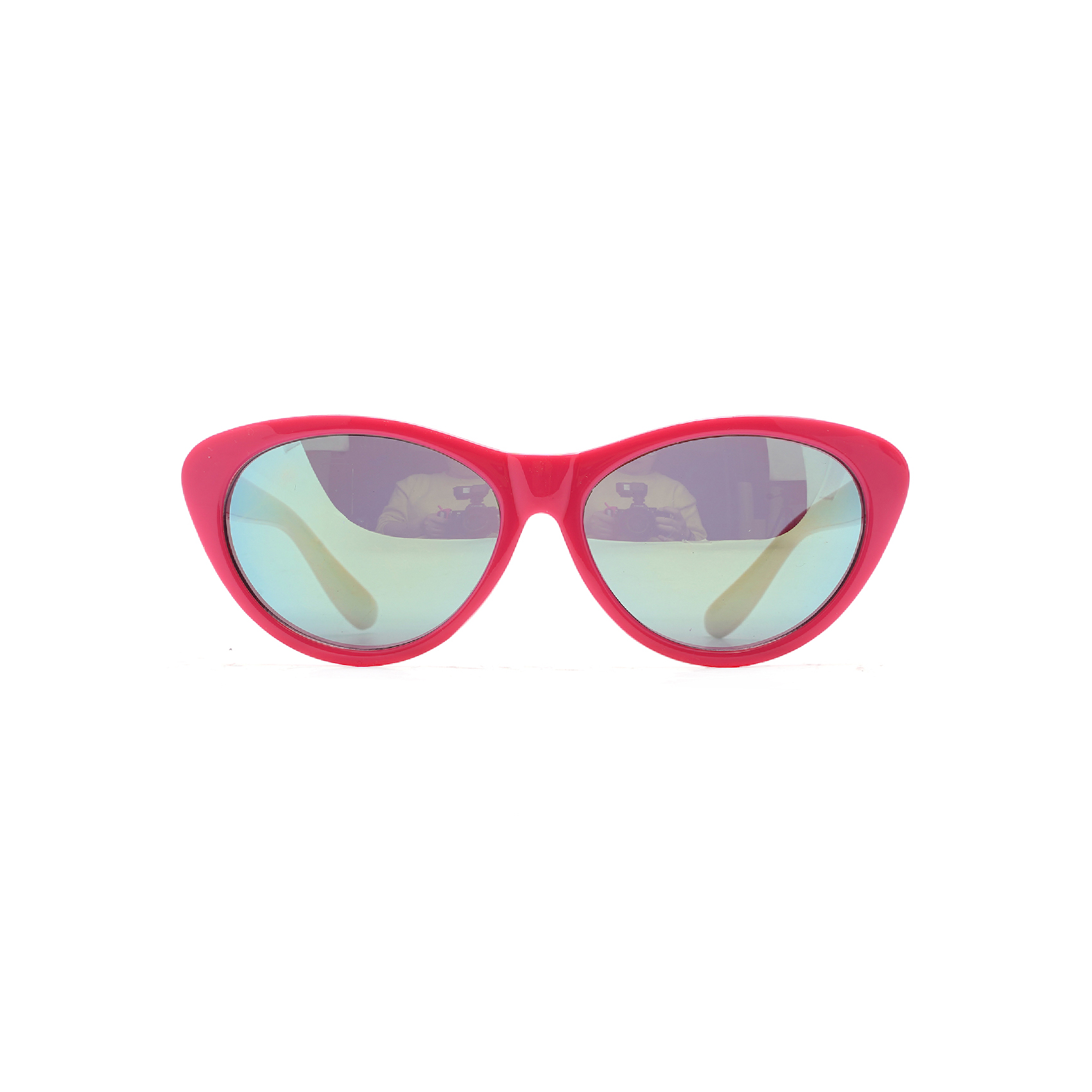 Flashy Adorable Red Cat Eye Toddler Girl Sunglasses Bulk Kids Sunglasses