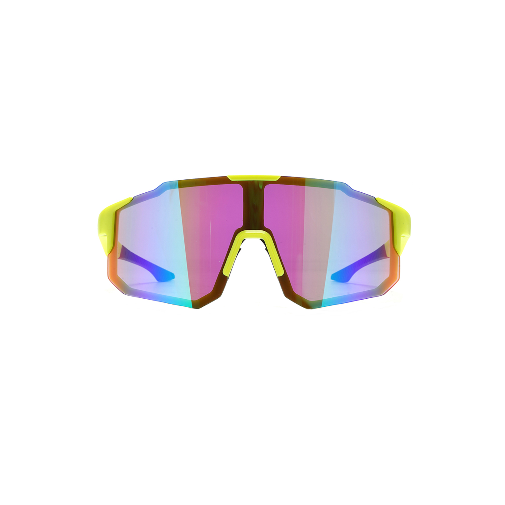 Frameless Flashy Integrated Lens Sports Sunglasses Custom Sport ...