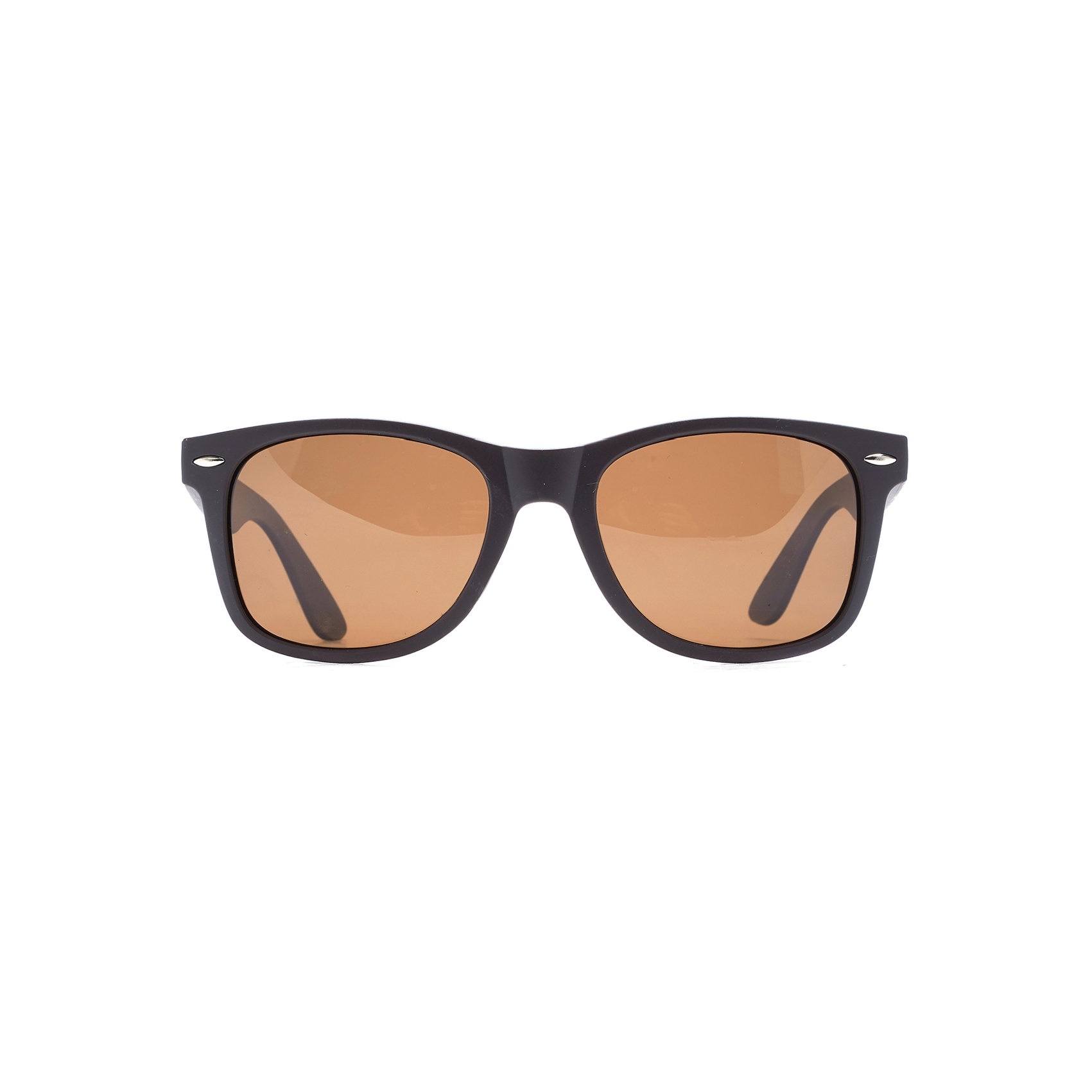 Retro Inspired Black Frame Brown Mirrored Wayfarer Sunglasses Best Sunglasses Manufacturer in China