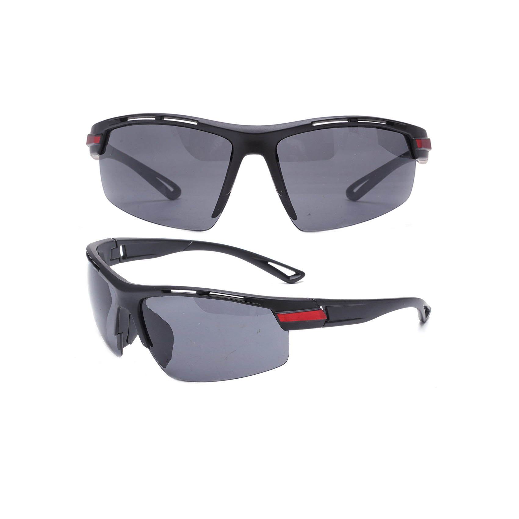 Semi-rimless Stylish Sports Prescription Sunglasses Cycling Sports Sunglasses Manufacturers
