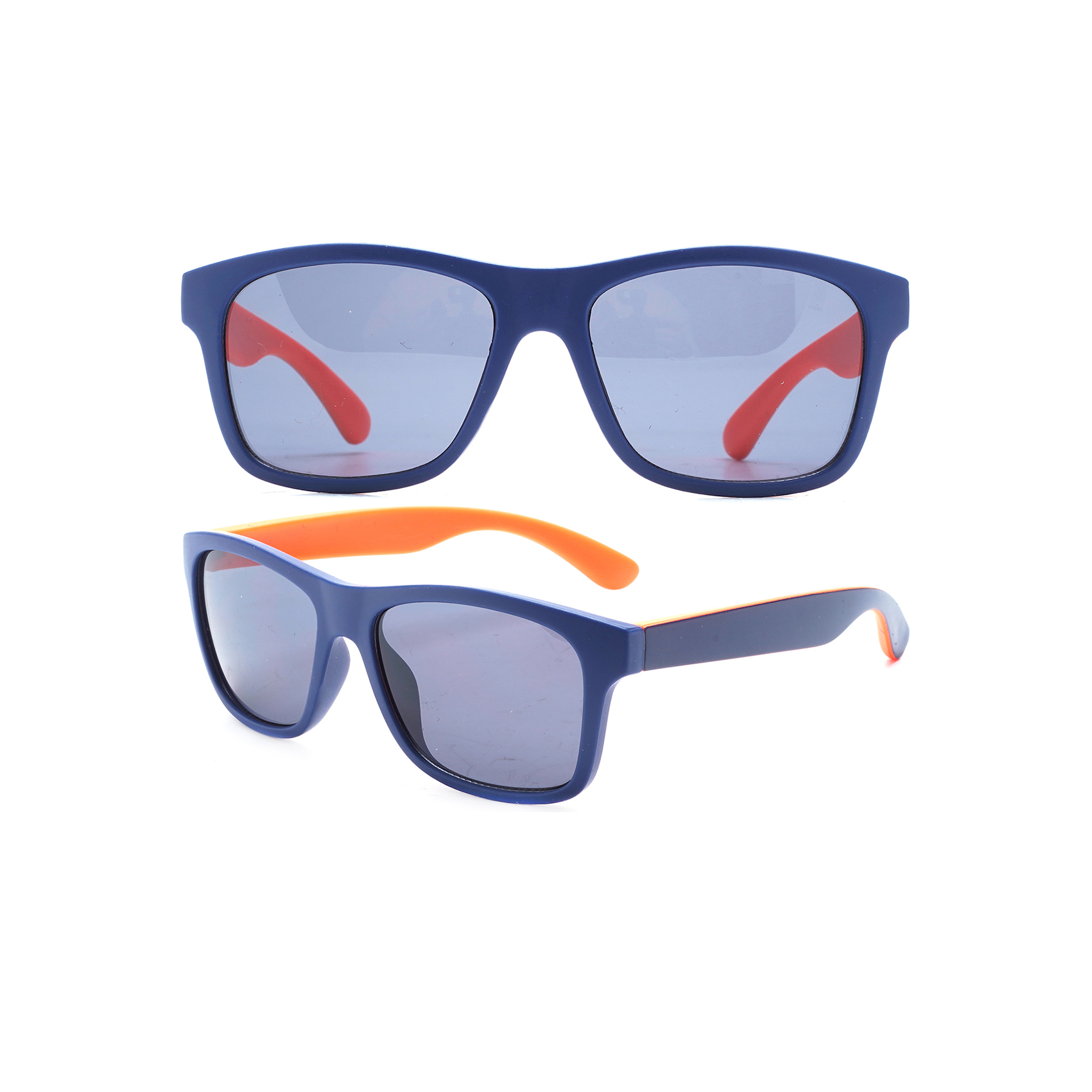Simple Handsome Wayfarer Toddler Boys Sunglasses Custom Kids Sunglasses