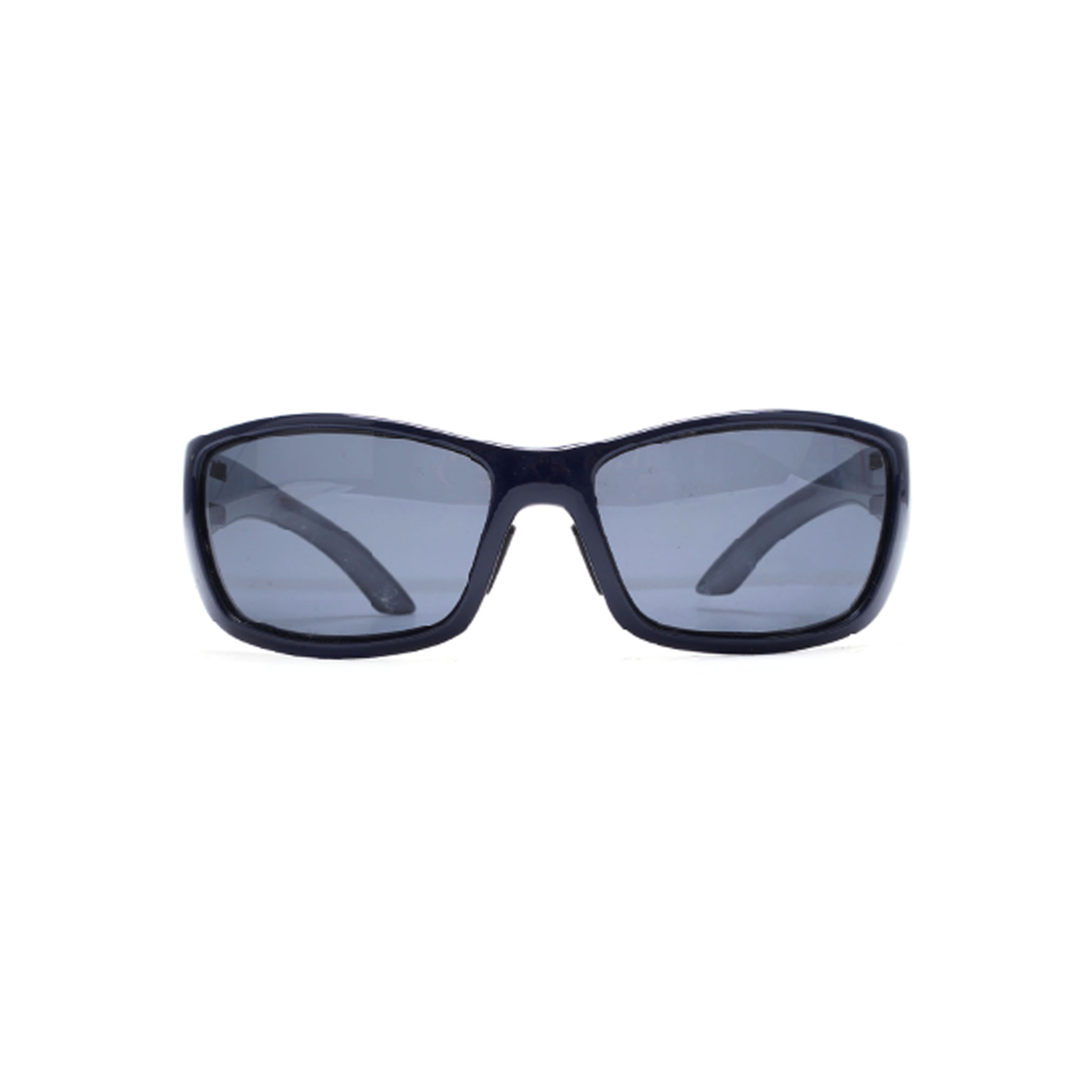 Smoked Wrap-around Black Sports Sunglasses Designer Sport Sunglasses